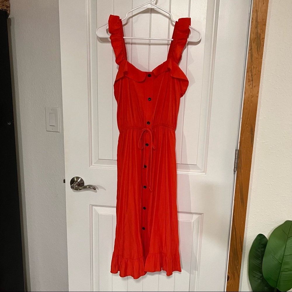 Red Midi Dress
